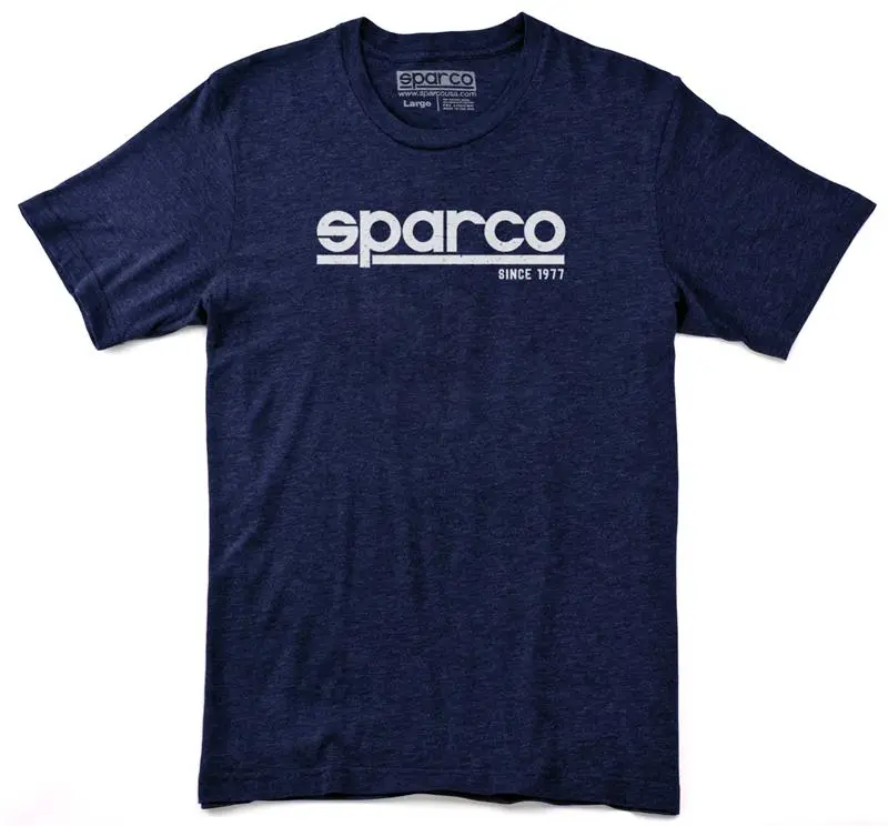Sparco T-Shirt Corporate Navy Lrg 1