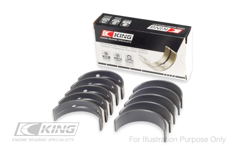King Engine Bearings Audi/Vw Cffa/ Cayb/ Cayc Main Bearing Set 1