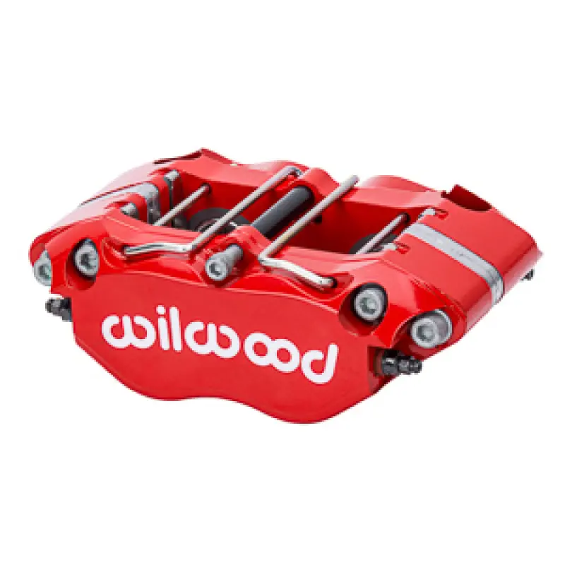 Wilwood Narrow Dynapro 4.75In Mount 1.12/1.12In Pistons .950In Disc - Red Caliper 1