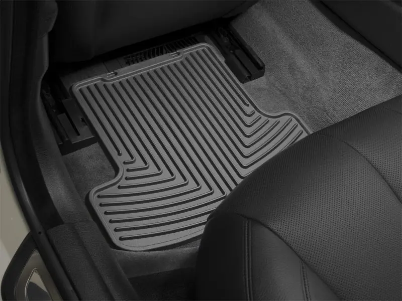 Weathertech 2019+ Chevrolet Silverado 1500 Rear Rubber Mats - Black 2