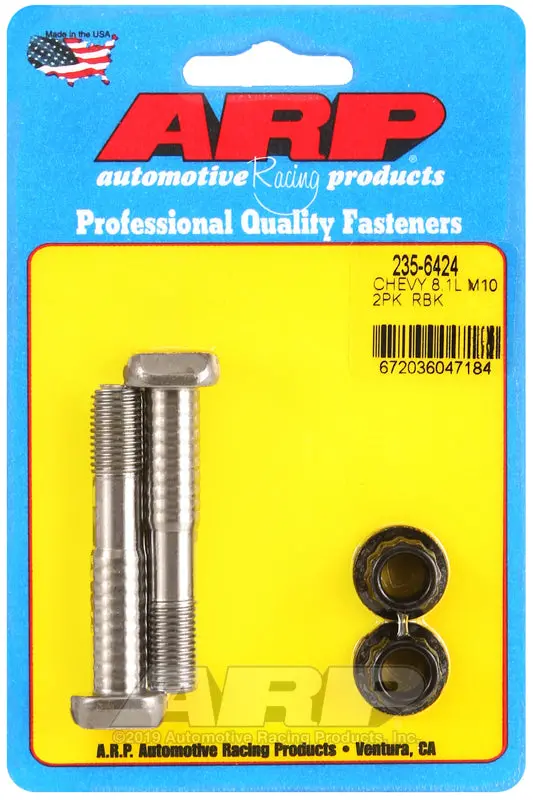 Arp Bb Chevy 8.1L M10 Arp2000 Pro Wave-Loc 2Pk Rod Bolt Kit 1