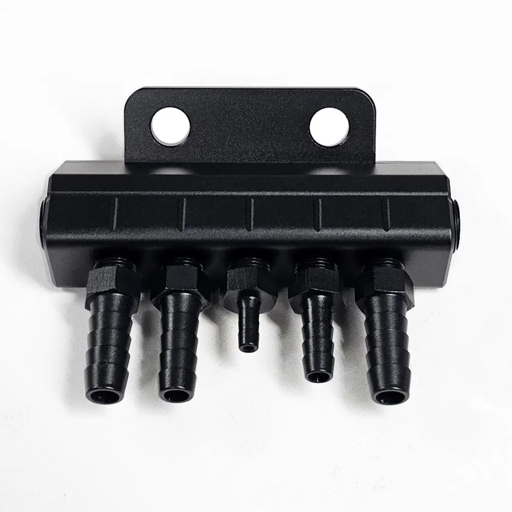 Upr 1986-1993 Billet Ford Mustang Vacuum Block Polished 1