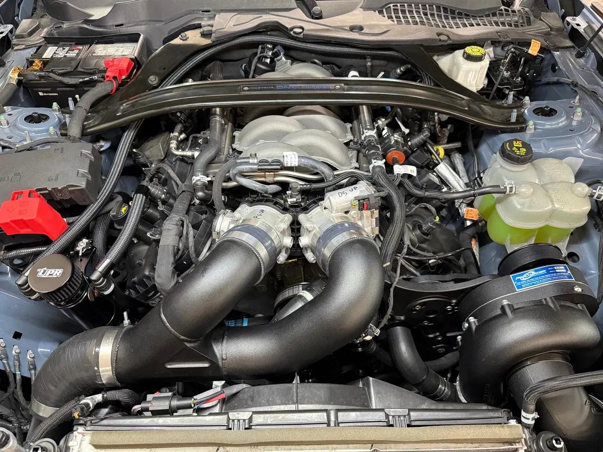 Upr 2024-2025 Ford Mustang Gt Procharger Breather Vta-Satin 1