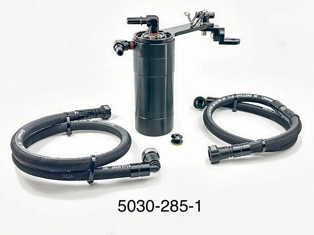 Upr 2019-2025 Chevy 2500 Heavy Duty 6.6L Gas Sv Catch Can-Black 2