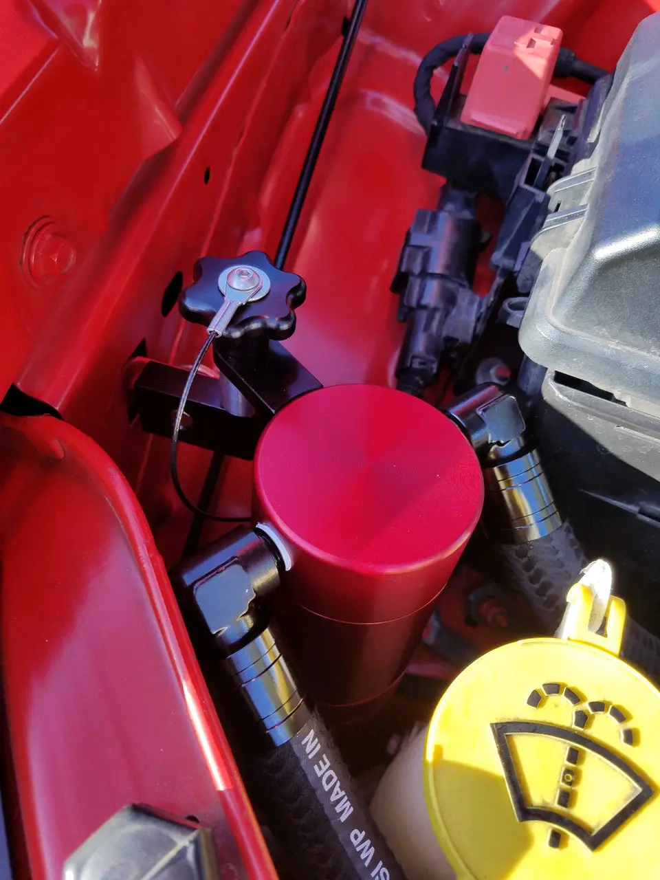 Upr 2011-2020 Dodge V6 Fender Catch Can-Satin 1
