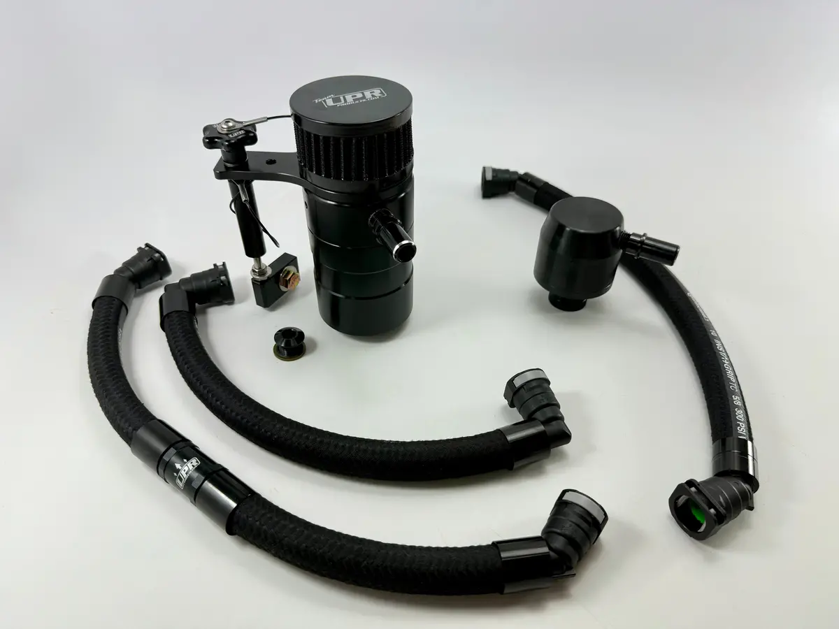 Upr 2023-2025 Ford F-150 Raptor R Catch Can/One Way Breather-Black 1