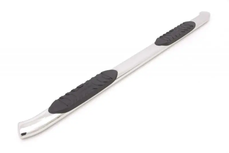 Lund 07-17 Chevy Silverado 1500 Crew Cab 5In. Curved Oval Ss Nerf Bars - Polished 1