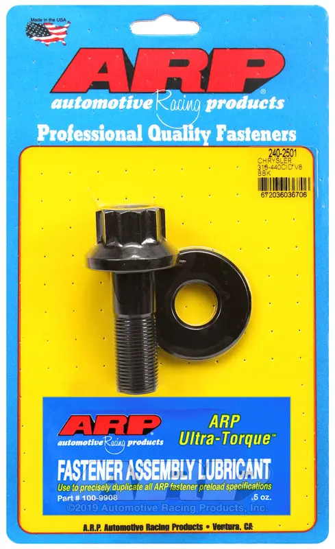 Arp Chryslver 328-440Cid Balancer Bolt Kit 1