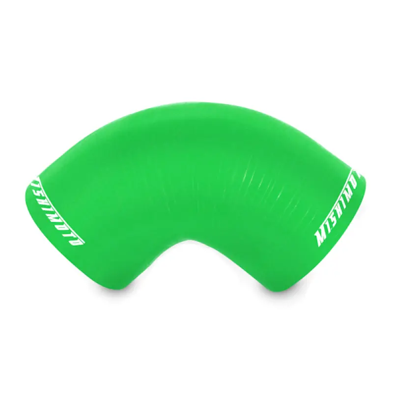 Mishimoto 2.5In. 90-Degree Coupler Green 1