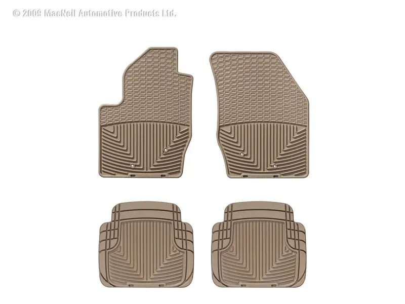 Wt Rubber Mats - Front - Tan 1