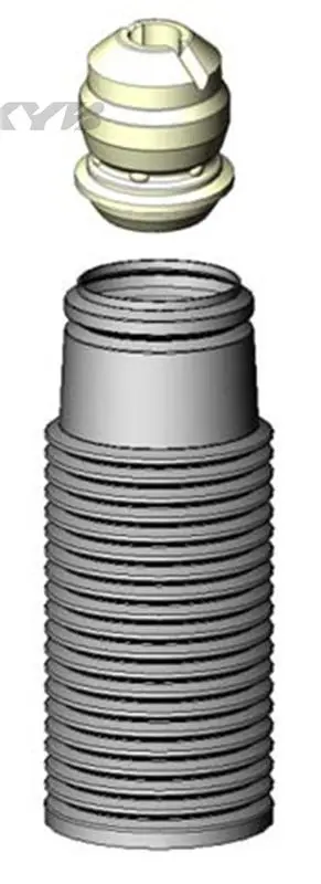 Kyb Shocks & Struts Strut Boots Front Volkswagen Cabrio 1995-02 Volkswagen Cabriolet 1985-93 Volkswa 2