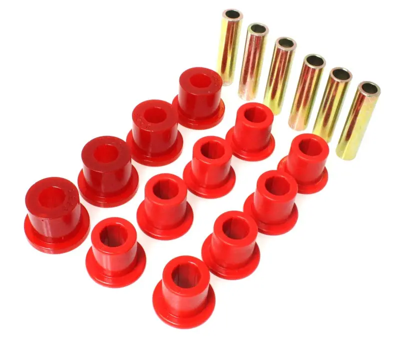 Energy Suspension Spring & Shackle Bushing - Red 1