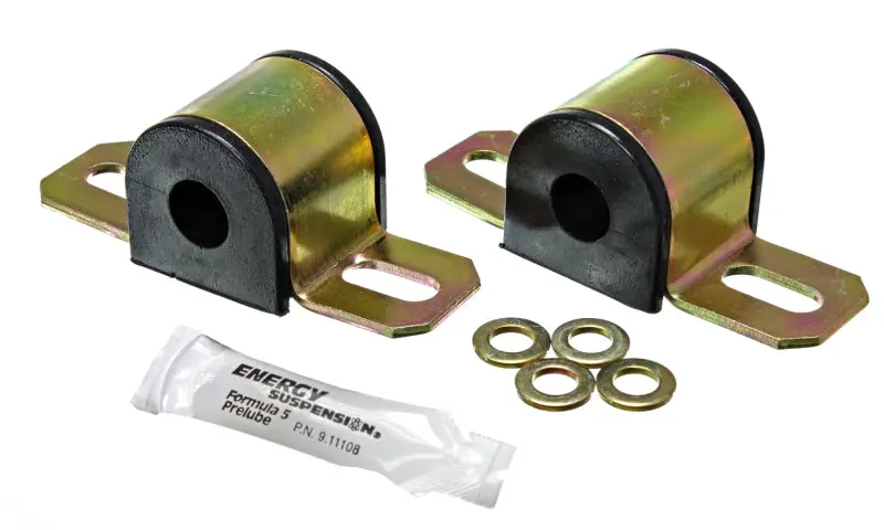 Energy Suspension 92-95 Honda Civic/Crx Black 22Mm Front Sway Bar Bushings 1