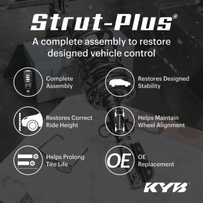 Kyb 16-20 Dodge Durango V6 3.6L Awd (Exc. Sport Susp.) Strut-Plus Assembly - Front Right 2