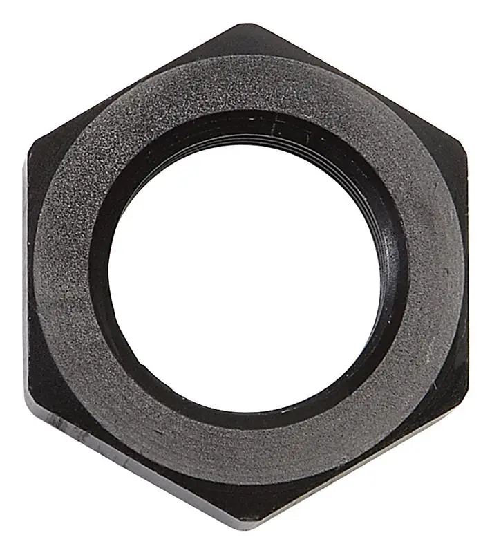 Russell Performance -6 An Bulkhead Nuts 9/16In -18 Thread Size (Black) 1
