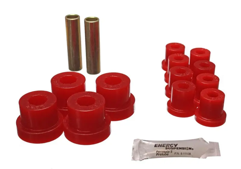 Energy Suspension Jeep Spring Bushing Set - Red 1