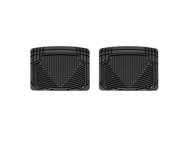 Weathertech 03-06 Lincoln Navigator/Navigator L Rear Rubber Mats - Black 1