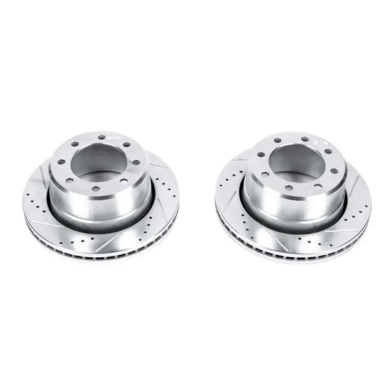 Power Stop 11-12 Ram 3500 Rear Drilled & Slotted Rotor - Pair 1