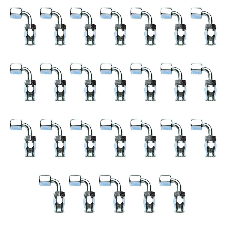 Russell Performance -6 An Endura Pwerflex Power Steering 90 Degree Hose Ends(25 Pcs.) 1