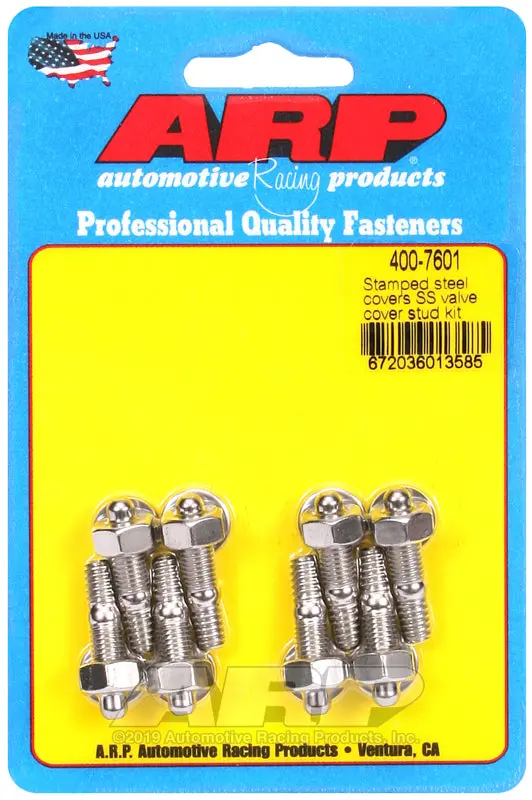 Arp Stamped Steel Covers Ss Valve Cover Stud Kit 1