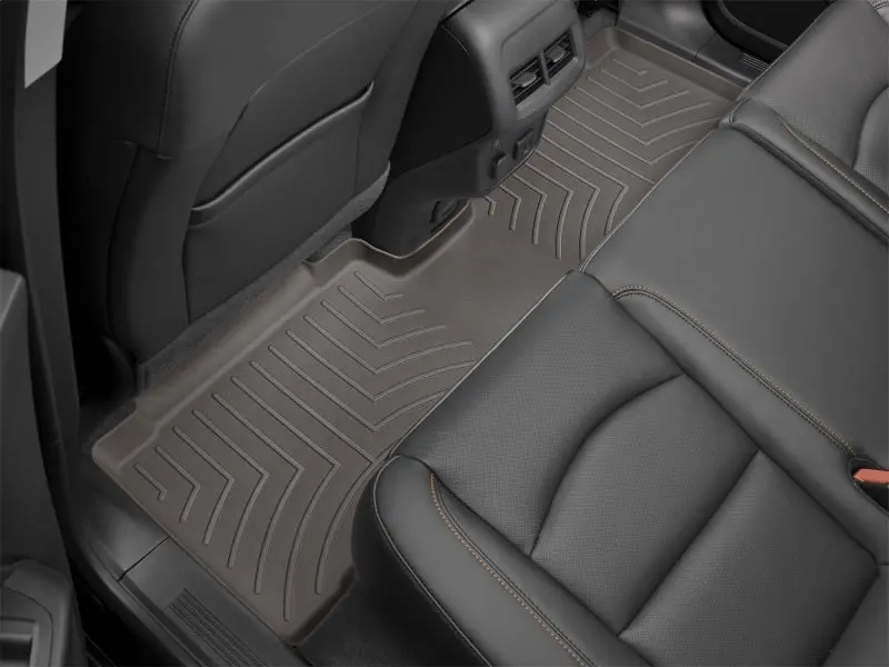 Weathertech 2019+ Chevrolet Silverado 1500 Cc W/1St Row Bucket & Rear Storg. Rear Floorliner - Cocoa 1