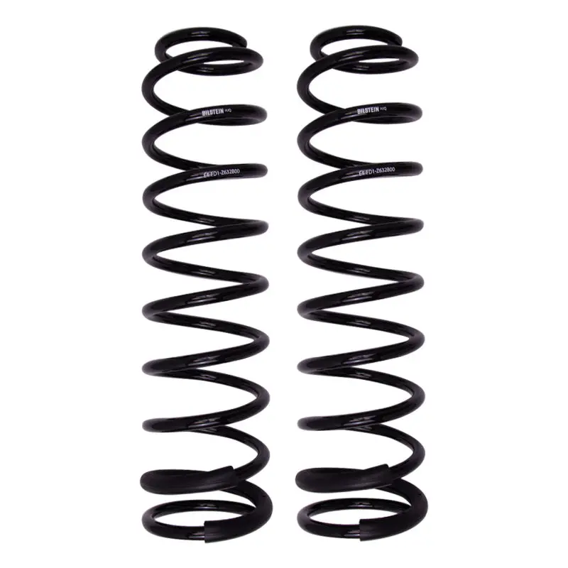 Bilstein 2018+ Jeep Wrangler Jl (W/O Winch) B12 (Special) Front Coil Spring Set - 1.5In Lift 1
