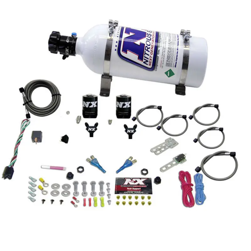 Nitrous Express Bmw Efi All Dual Nozzle Nitrous Kit (50-300 Hp) W/5Lb Bottle 1
