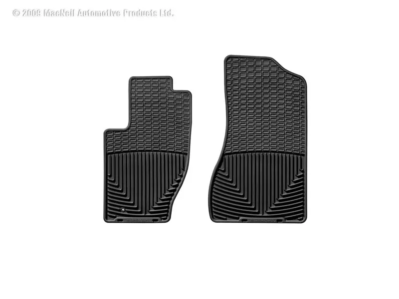 Weathertech 99-04 Jeep Grand Cherokee Front Rubber Mats - Black 2