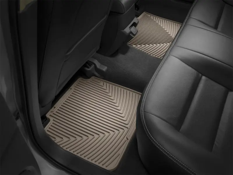 Weathertech 2011-2021 Jeep Cherokee Rear Rubber Mats - Tan 1