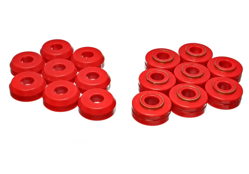 Energy Suspension Fd Bronco Body Mount Set - Red 1