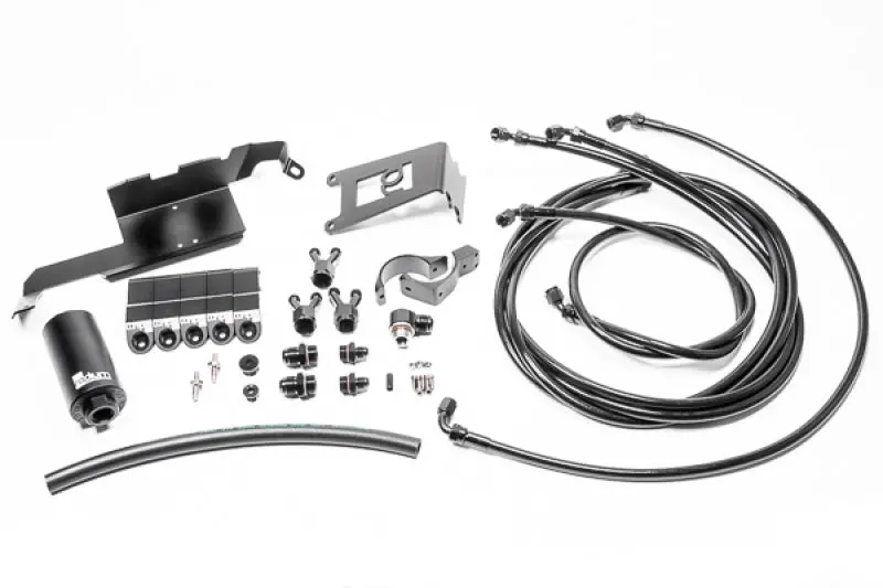 Radium Engineering Nissan R35 Gt-R Fuel Hanger Feed Kit - Stainless 1