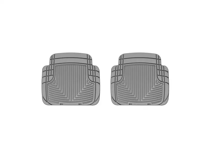 Weathertech 99 Bmw M3 Convertible Rear Rubber Mats - Grey 2