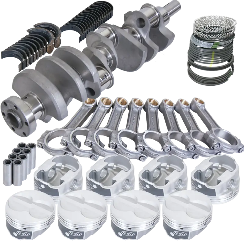 Eagle Ford 289/302 3.250In Crank 5.400In I-Beam Rod -11Cc Flat Top 4.040In Pistons Rotating Assembly 1