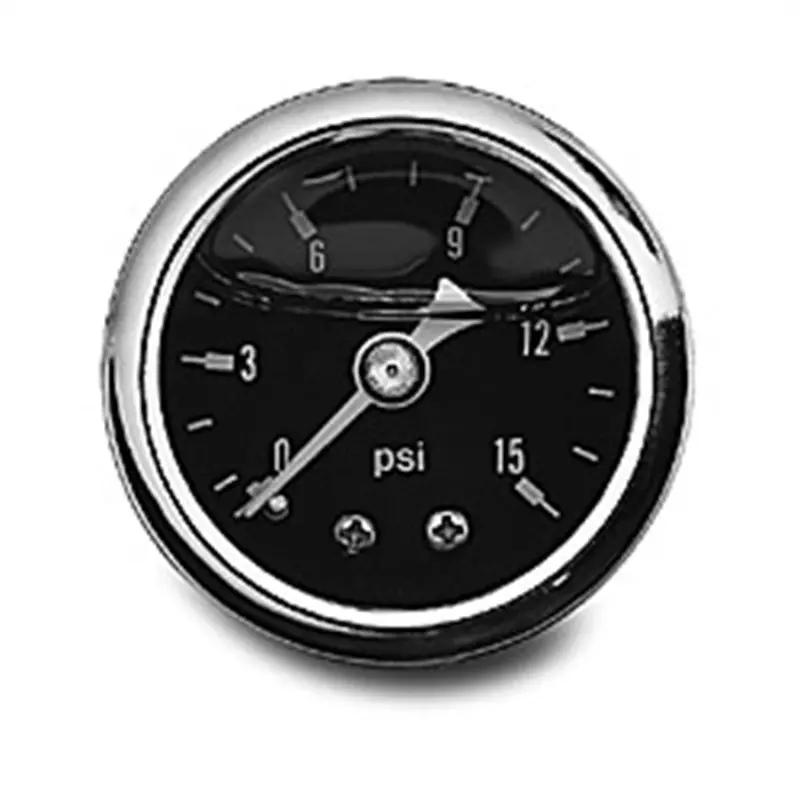 Russell Performance 15 Psi Fuel Pressure Gauge (Liquid-Filled) 1