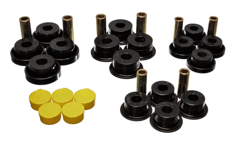 Energy Suspension 94-98 Dodge Ram Black Front Control Arm Bushing Set 1