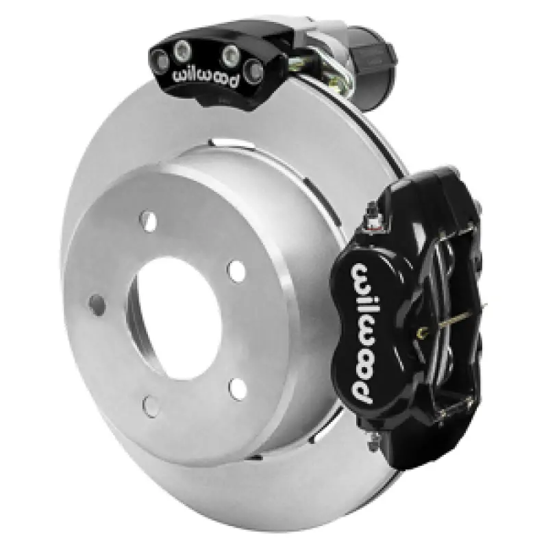 Wilwood 1988-1998 Gmc C1500 Rear Electronic Parking Brake Kit Black 12.19In Brake Rotor 3.25In Offset 1
