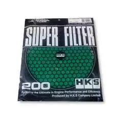 Hks 3 Layer Dry 200Mm Green Replacement Filter Element 1