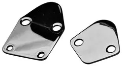 Proform - Fuel Pump Block-Off Plate Chrome With No Logo Fits Small Block Chevy V8 Engines 1