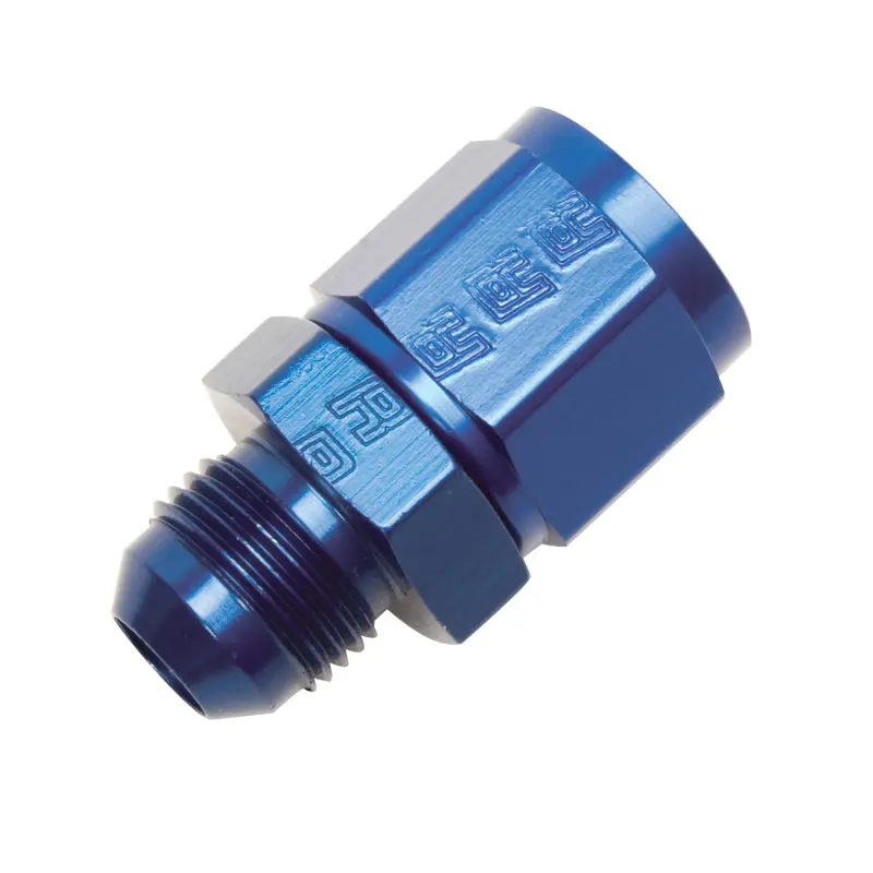 Russell Performance -10 An Female To -8 An To Male B-Nut Reducer (Blue) 1