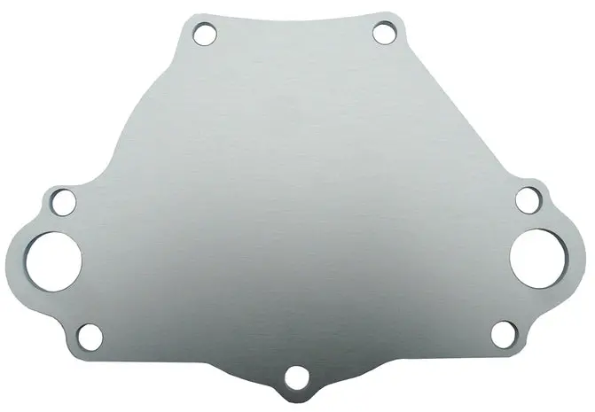 Proform - Water Pump Backing Plate Short Block Mopar Engines Billet Aluminum Natural Finish 1