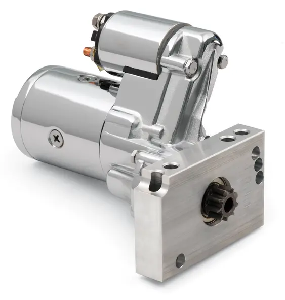 Proform - High-Torque Starter Gear Reduction Type 1.4Kw Fits Chevy V8/V6 Engines Chrome 1
