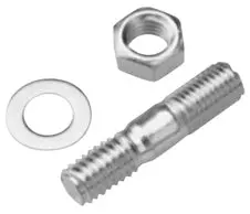 Proform - Engine Carburetor Studs With Lock Washers And Nuts 1-3/8In. Length 4 Pieces 1