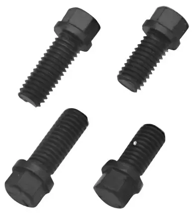 Proform - Header Bolts Hex Head 3/8-16X1in. Black Oxide Finish Pack Of 12 Pieces 1
