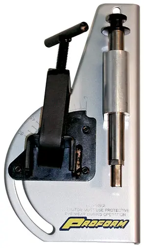 Proform - Tubing And Pipe Notching Tool Kit 0-45 Degree Range 1 Degree Increments For Use With Up To 2In. Diameter Tubing 1