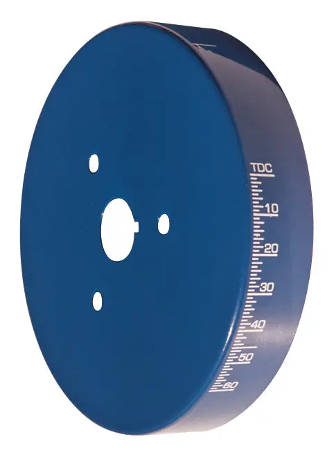 Proform - Engine Harmonic Balancer Cover For Small Block Chevy Using 8In. Damper Blue 1