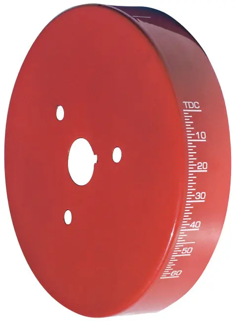 Proform - Engine Harmonic Balancer Cover For Small Block Chevy Using 8In. Damper Red 1