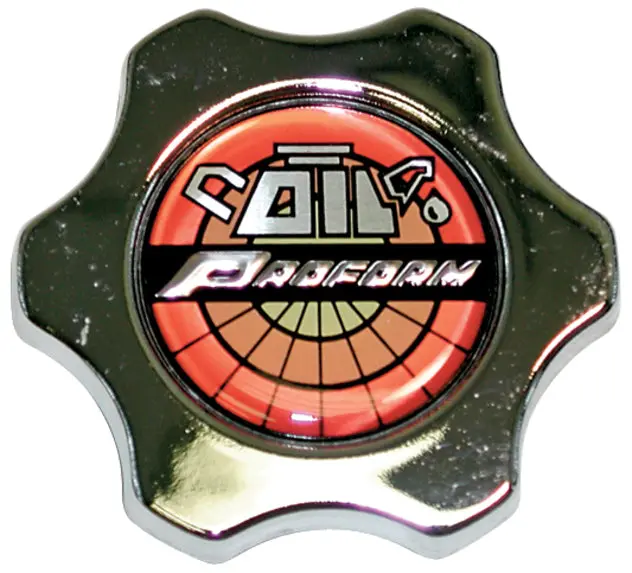Proform - Oil Filler Cap Chrome Deluxe Twist-On Style Fits Most Gm And Chrysler Engines 1