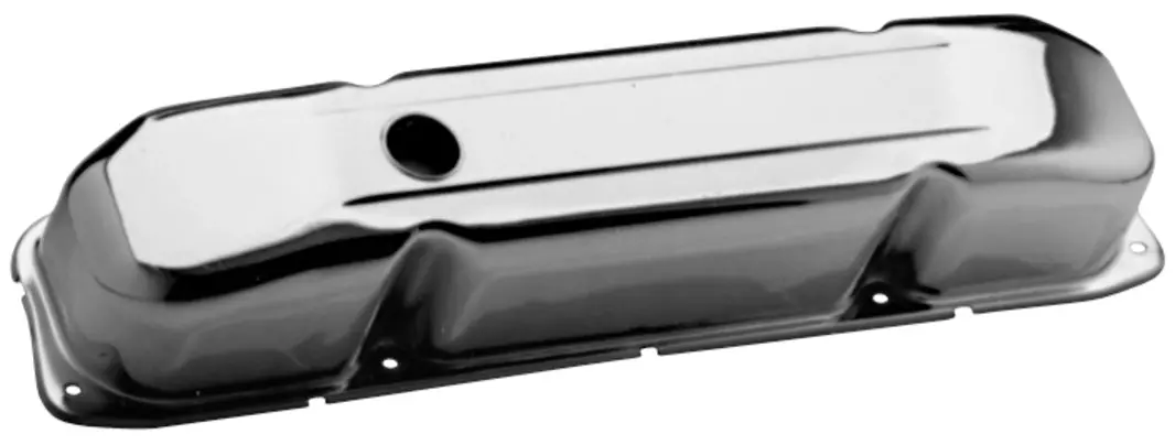 Proform - Engine Valve Covers Stamped Steel Tall Chrome W/Baffles Fits Bb Chrysler No Logos 1