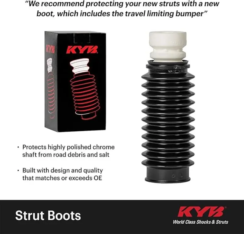 Kyb 16-19 Fiat 500X / 17-19 Jeep Compass / 15-16 Jeep Renegade Strut Boot Rear 2