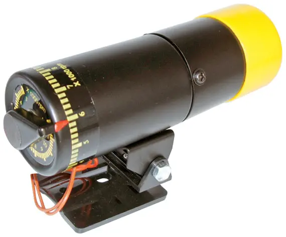 Proform - Rpm Shift Light Stand Alone Adjustable Model Black Body With Yellow Cover 1